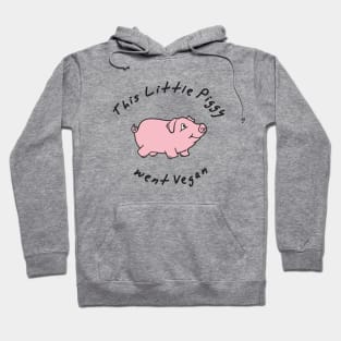 This Little Piggy Went Vegan Hoodie